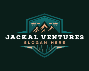 Summit Peak Campsite logo design