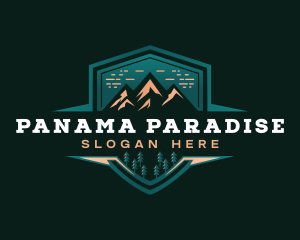 Summit Peak Campsite logo design