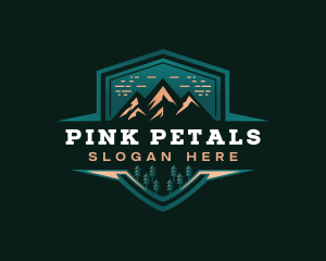 Summit Peak Campsite logo design