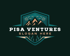 Summit Peak Campsite logo design