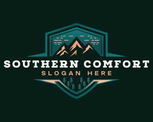 Summit Peak Campsite logo design