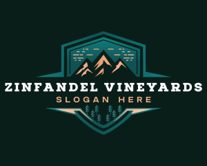 Summit Peak Campsite logo design