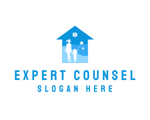 Counsel - Family Parenting Counsel logo design