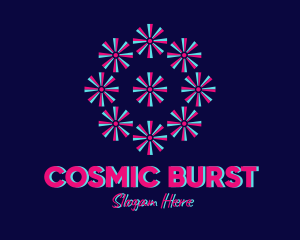 Starburst - Event Fireworks Celebration logo design