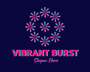 Burst - Event Fireworks Celebration logo design