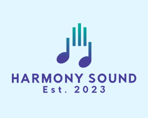Concert - Music Note Tune logo design