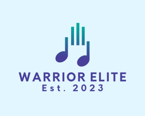 Performer - Music Note Tune logo design