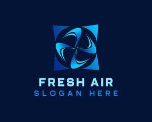 Propeller HVAC Fan logo design