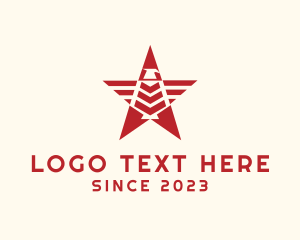Red Wings - Eagle Star Team logo design