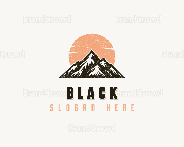 Mountain Outdoor Adventure Logo