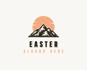 Rustic - Mountain Outdoor Adventure logo design