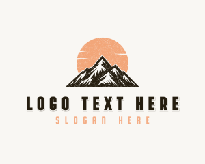 Mountain Outdoor Adventure Logo