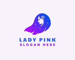 Beauty Lady Hair logo design