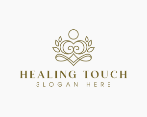 Meditation Zen Massage logo design