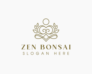 Meditation Zen Massage logo design