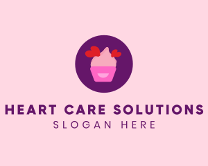 Sweet Lovely Cupcake logo design