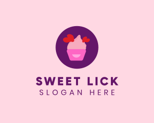 Sweet Lovely Cupcake logo design