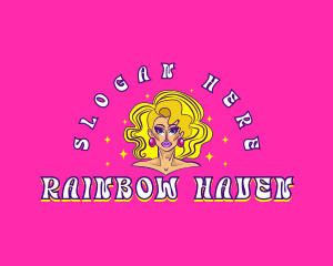 Queer - LGBTQ Drag Queen logo design