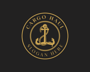 Sailor Ship Anchor logo design