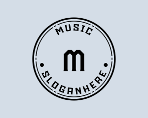 Rock Music Band logo design