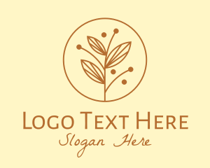 Elegant - Elegant Ornamental Plant logo design