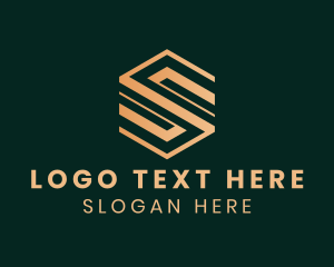 Agency - Geometric Agency Letter S logo design