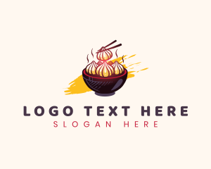 Dining - Dimsum Asian Food logo design