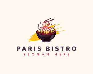 Dimsum Asian Food logo design