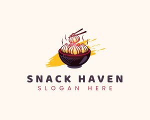 Dimsum Asian Food logo design