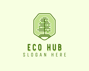 Eco Tree Park logo design