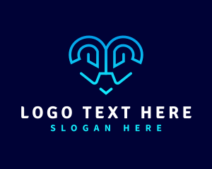 Head - Heart Head Therapy logo design