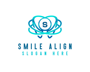 Orthodontics Tooth Clinic logo design