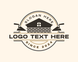 Brick Masonry Construction Logo