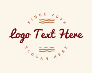 Specialty Store - Surfer Clothing Brand logo design