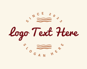 Surfer Clothing Brand  Logo