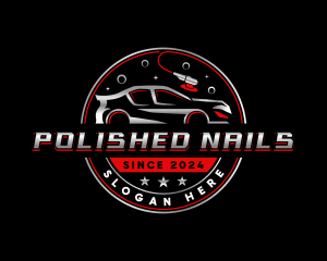 Car Wash Detailing logo design