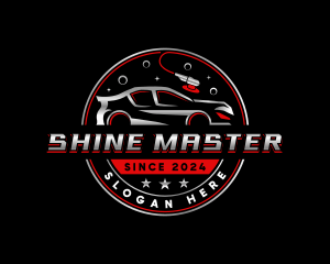 Car Wash Detailing logo design