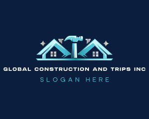 Renovation Hammer Construction Logo