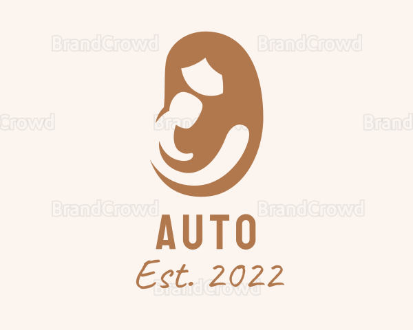 Brown Parenting Breastfeeding Logo