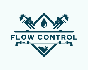 Plumbing Faucet Maintenance logo design