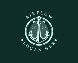 Maritime Sailor Anchor Logo