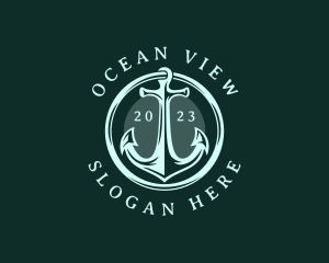 Maritime Sailor Anchor logo design