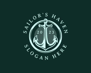 Maritime Sailor Anchor logo design