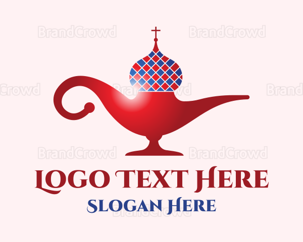 Russian Magic Lamp Logo