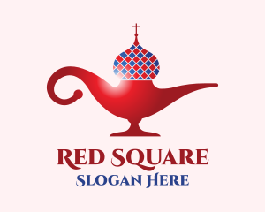 Russian - Russian Magic Lamp logo design