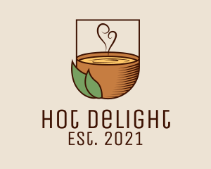 Hot Organic Kombucha logo design