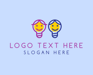 Twins - Smart Kids Daycare logo design