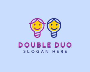 Twins - Smart Kids Daycare logo design