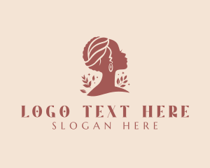 Braids - Female Hairstylist Salon logo design