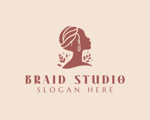 Female Hairstylist Salon logo design